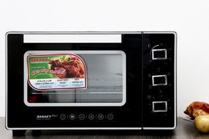 Lò Nướng Sanaky VH-3599S2D (35 Lít - Màu Đen)