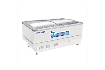 Tủ Đông Kính Cong Alaska SC-7W, 700 Lít