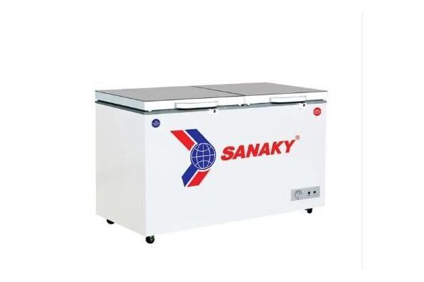 Tủ đông Sanaky inverter VH-4099W4K - 300 lít Mặt kính cường lực , 1 ngăn đông 1 ngăn mát