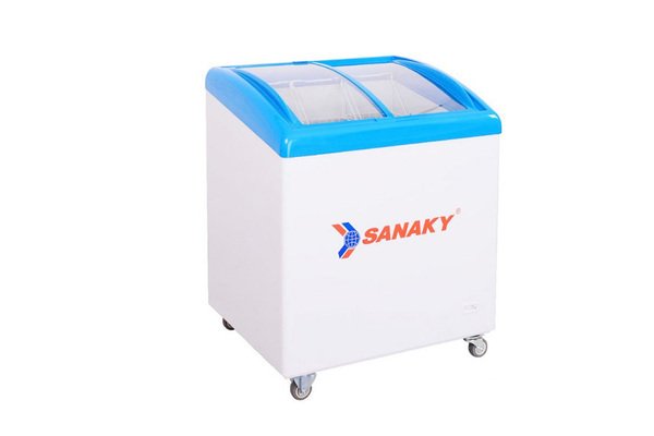 Tủ đông mặt kính cong Sanaky VH-282K (280 lít)