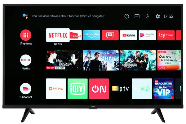 Android Tivi 4K TCL 43 Inch 43P635