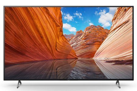 Android Tivi Sony 4K 55 inch KD-55X80J màu bạc