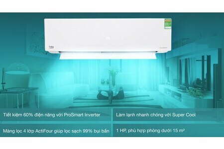 Máy Lạnh Beko Inverter 1 HP RSVC10BV-I