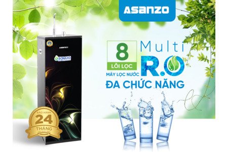 MÁY LỌC NƯỚC R.O iSAQUA 08 CẤP ASZ-802TS