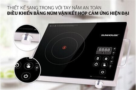 BẾP HỒNG NGOẠI CẢM ỨNG SUNHOUSE SHD6017