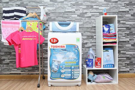 Máy giặt Toshiba inverter 9kg AW-DC1005CV