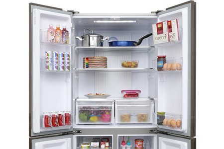 Tủ lạnh Aqua Inverter 516 lít AQR-IG525AM GB