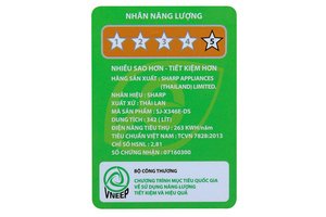 Tủ lạnh Sharp Inverter 342 lít SJ-X346E-DS - màu bạc xẫm