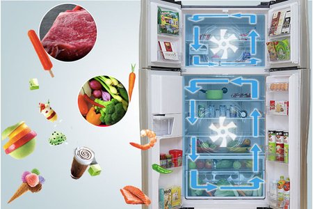 Tủ lạnh 540 Lít Inverter Hitachi R-FW690PGV7(GBK)