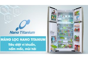 Tủ lạnh 540 Lít Inverter Hitachi R-FW690PGV7(GBK)