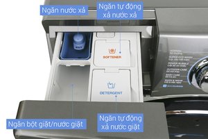 Máy giặt Samsung Add Wash Inverter 17 kg WD17J7825KP/SV