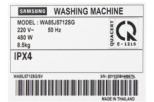 Máy giặt Samsung 8.5 kg WA85J5712SG/SV