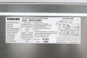 Máy giặt Toshiba Inverter 12kg AW-DC1300WV