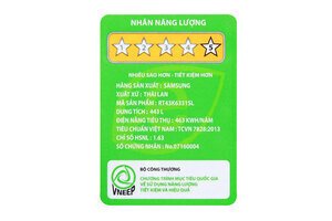 Tủ lạnh Samsung 443 lít RT43K6331SL/SV