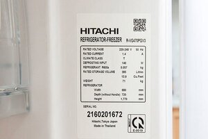 Tủ lạnh Hitachi 395 lít R-VG470PGV3 GPW