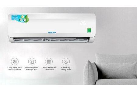 Máy lạnh Asanzo 2HP S18N66 gas R410