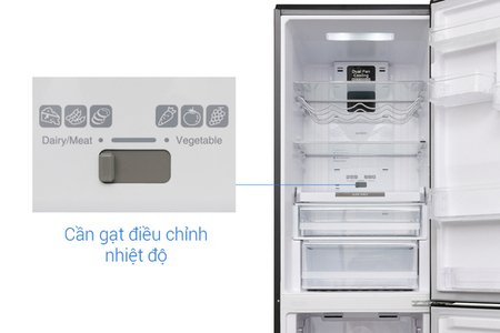 Tủ lạnh Hitachi 330 lít BG410PGV6X (GBK)