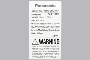 Máy Nước Nóng Trực Tiếp Panasonic DH-3RP2VK 3.5KW ( Có bơm )