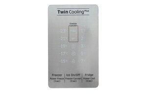 Tủ lạnh Samsung 451 lít RT46K6836SL/SV