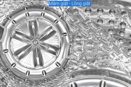 Máy giặt Samsung Inverter 21 kg WA21M8700GV/SV