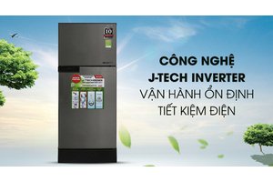 Tủ lạnh Sharp Inverter 165 lít SJ-X176E-SL