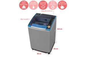 Máy Giặt AQUA 12.5 Kg AQW-DQ125ZT