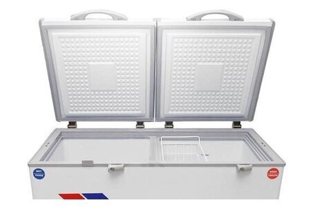 Tủ đông sanaky inverter VH 5699W3, 400 lít, 1 ngăn đông, 1 ngăn mát, dàn lạnh đồng