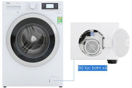 Máy giặt Beko Inverter 8 kg WTV 8634 XS0