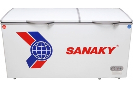 Tủ đông Sanaky VH 6699W1, 485 lít, 1 ngăn đông, 1 ngăn mát, dàn lạnh đồng