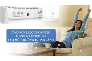 Máy lạnh Sharp Inverter 1 HP AH-XP10WHW