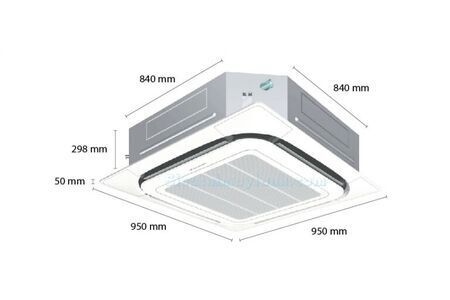 Máy lạnh Daikin Inverter FCQ125KAVEA RZR125MVM 2.0 HP