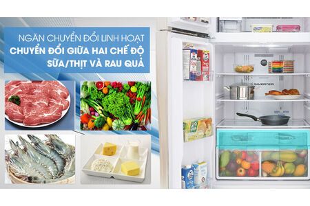 Tủ lạnh Hitachi Inverter 509 lít R-FW650PGV8 GBK
