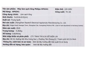 Máy wax lông nữ Philips HP6341