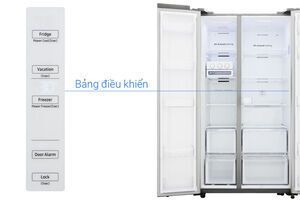 Tủ lạnh Samsung Inverter 647 lít RS62R5001M9/SV