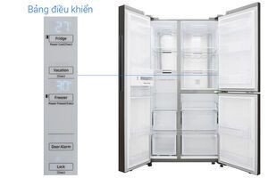 Tủ lạnh Samsung Inverter 634 lít RS63R5571SL/SV