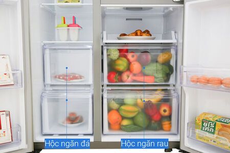 Tủ lạnh Samsung Inverter 634 lít RS63R5571SL/SV