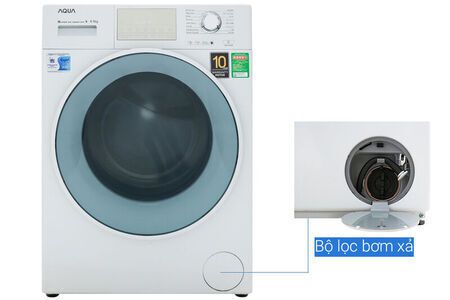 Máy giặt Aqua Inverter 8.5 kg AQD-D850E W