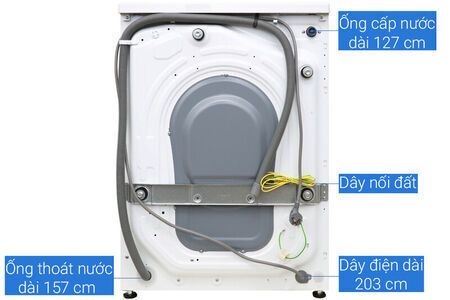 Máy giặt Aqua Inverter 8.5 kg AQD-D850E W