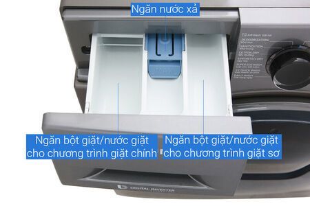 Máy giặt sấy Samsung AddWash Inverter 8.5 kg WD85K5410OX/SV
