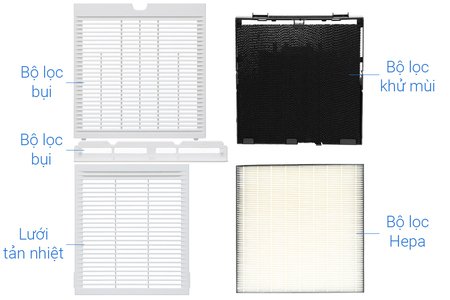 Máy lọc không khí và tạo ẩm Daikin MCK55TVM6 (Trắng)