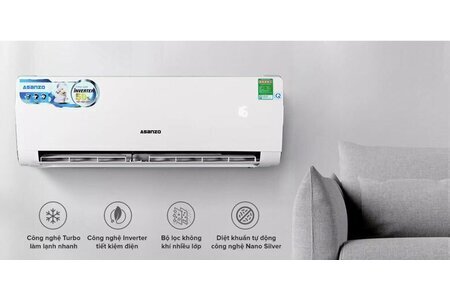 Máy Lạnh Inverter Asanzo 1HP K09N66
