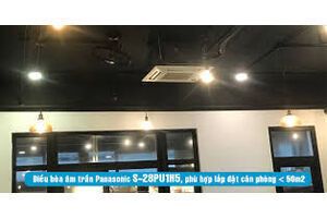 Máy lạnh âm trần Panasonic S-30PU1H5/U-30PV1H5 gas R410a