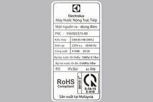 Máy nước nóng EWE451HB-DWS2 4500W