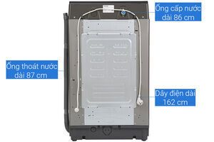 Máy giặt Toshiba 9 kg AW-K1005FV(SG) màu xám