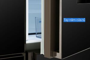 Tủ lạnh Aqua Inverter 456 lít AQR-IGW525EM GB- có lấy nước ngoài