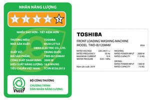 Máy giặt sấy Toshiba Inverter 11 Kg TWD-BJ120M4V(SK)
