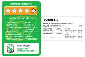 Máy giặt sấy Toshiba Inverter 12 Kg TWD-DUJ130X4V