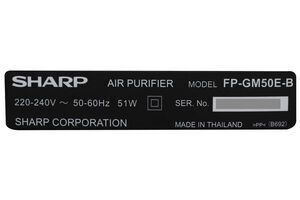 Máy lọc không khí có bắt muỗi Sharp FP-GM50E-B
