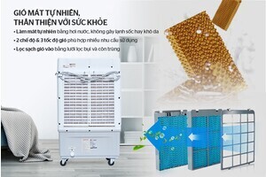 Máy Làm Mát Không Khí SUNHOUSE SHD7734