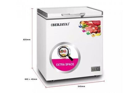 TỦ ĐÔNG BERJAYA 105 LÍT BJY-CFSD100A-R6 R134A